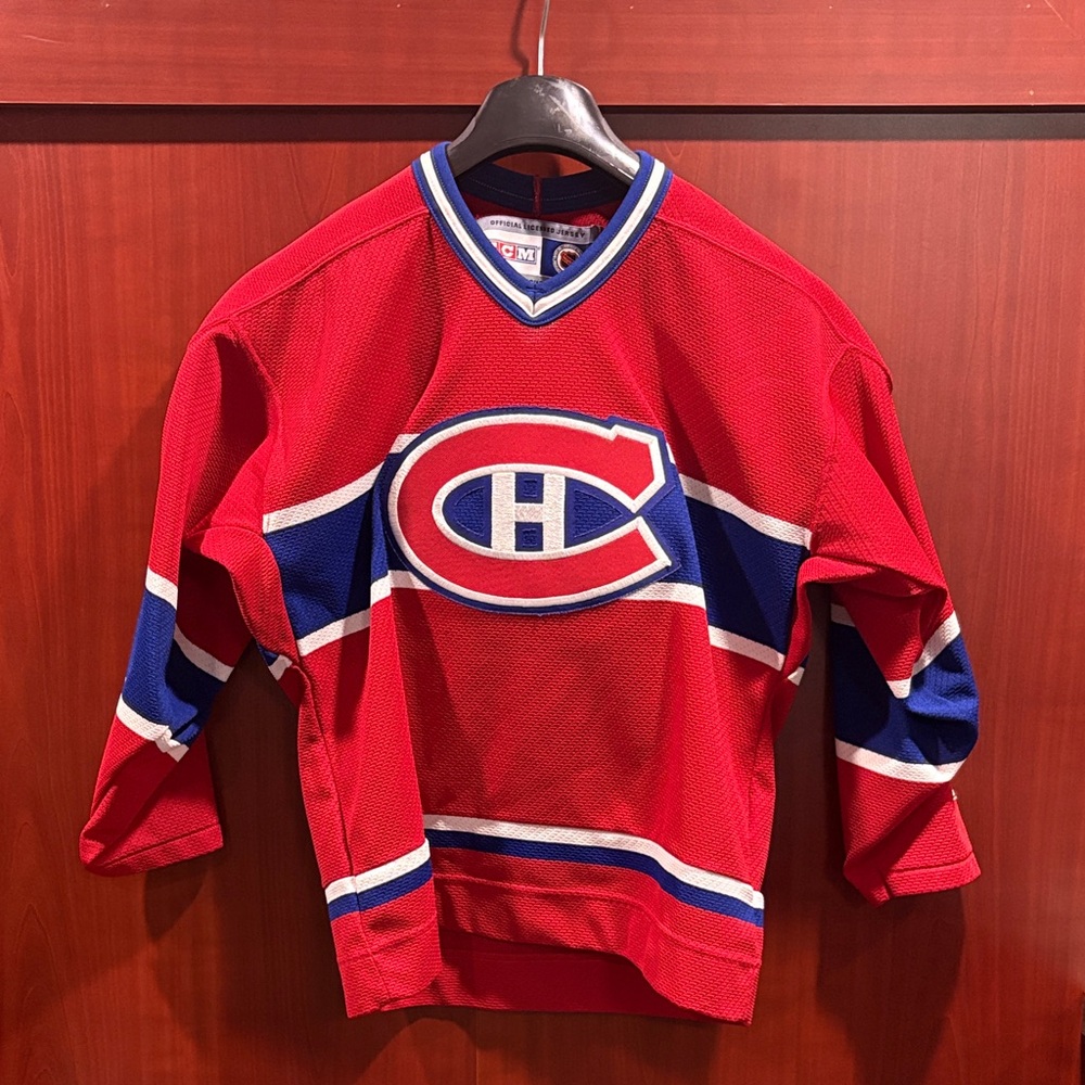 CCM Red and Blue Kids Hockey Jersey